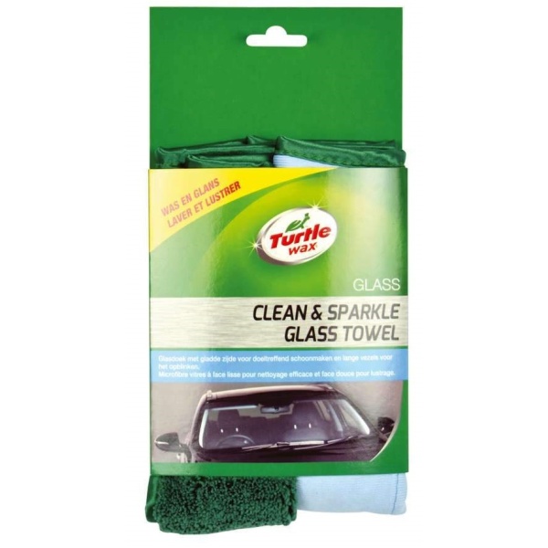 Turtle Wax Laveta Lustruit Sticla Clean and Sparkle Glass Towel 39 X 37CM X5344TD